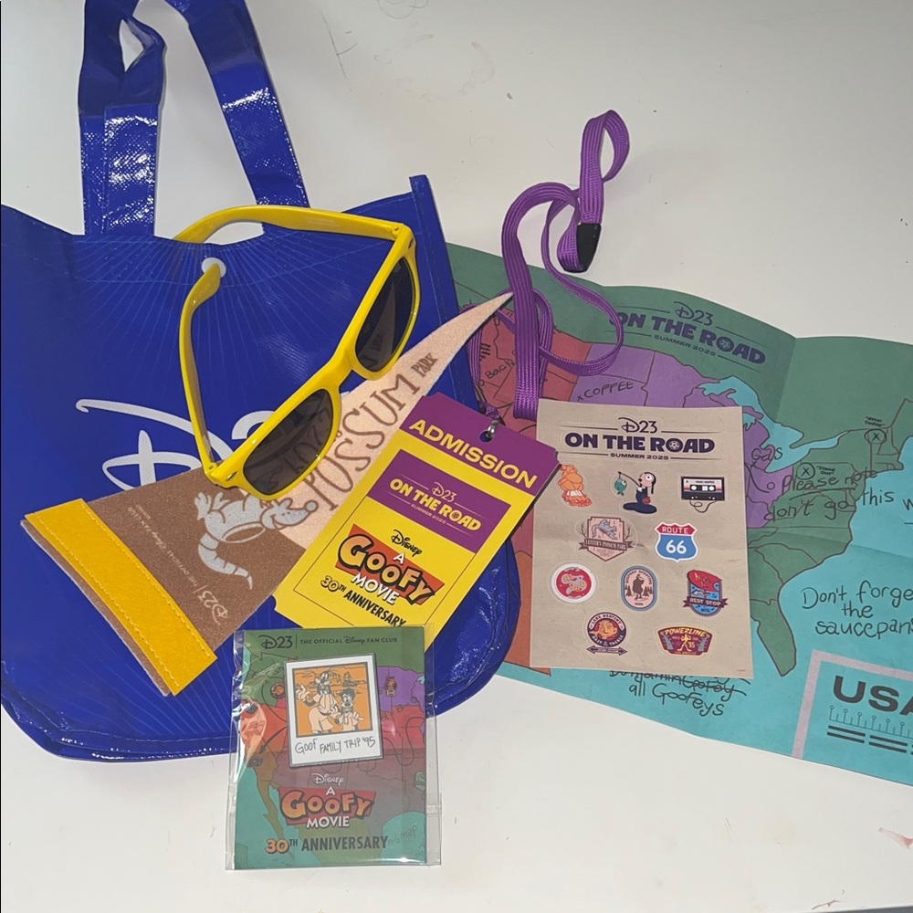 Disney’s D23 A Goofy Movie 30th Anniversary Swag Bag